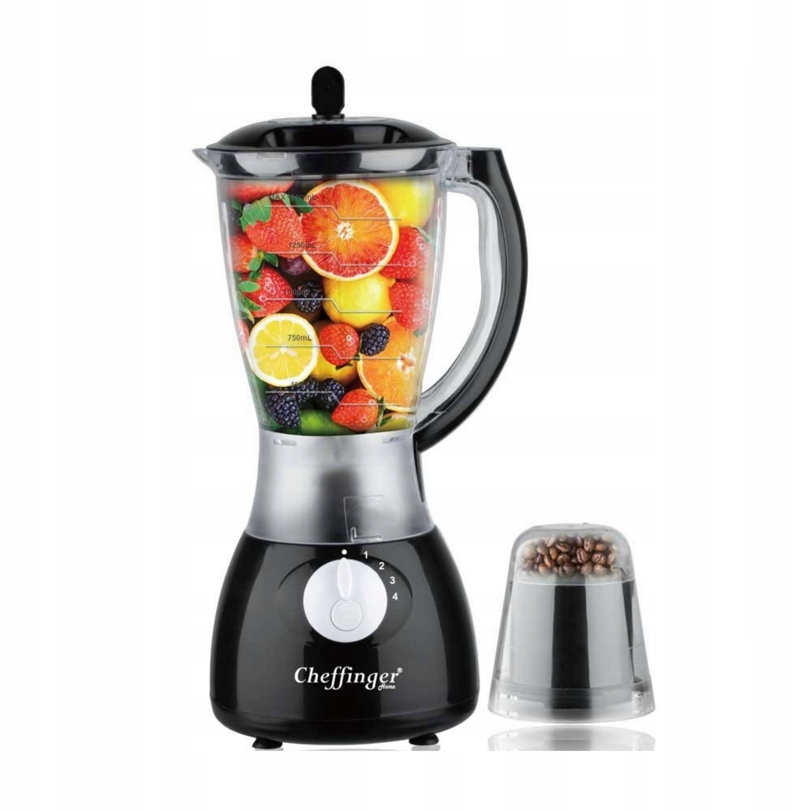 Elektrický stolní mixér 1.5 l mlýnek Cheffinger 1000 W