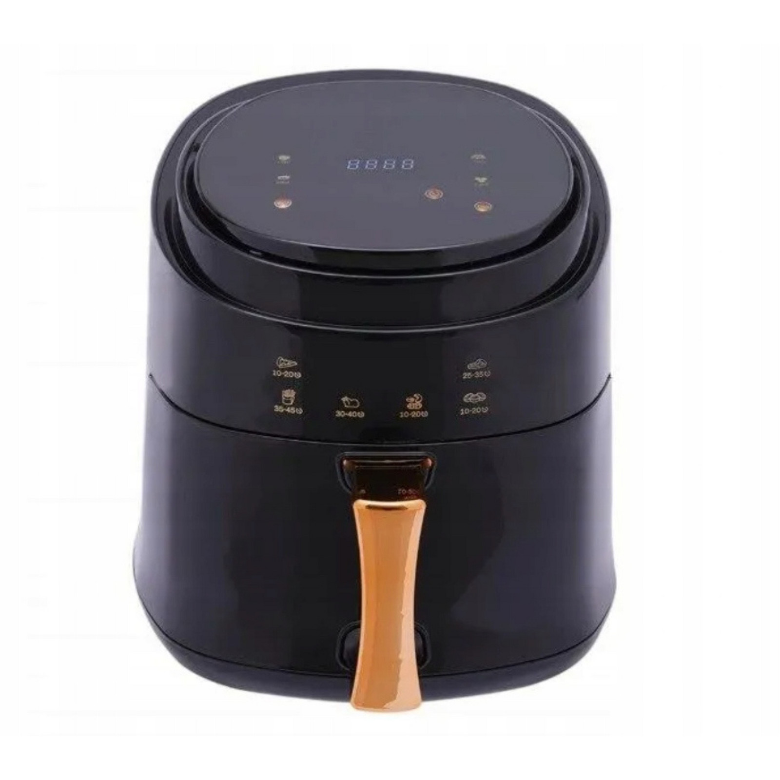 Jednokomorová beztuková fritéza AirFryer Cheffinger 1400W 8L černá