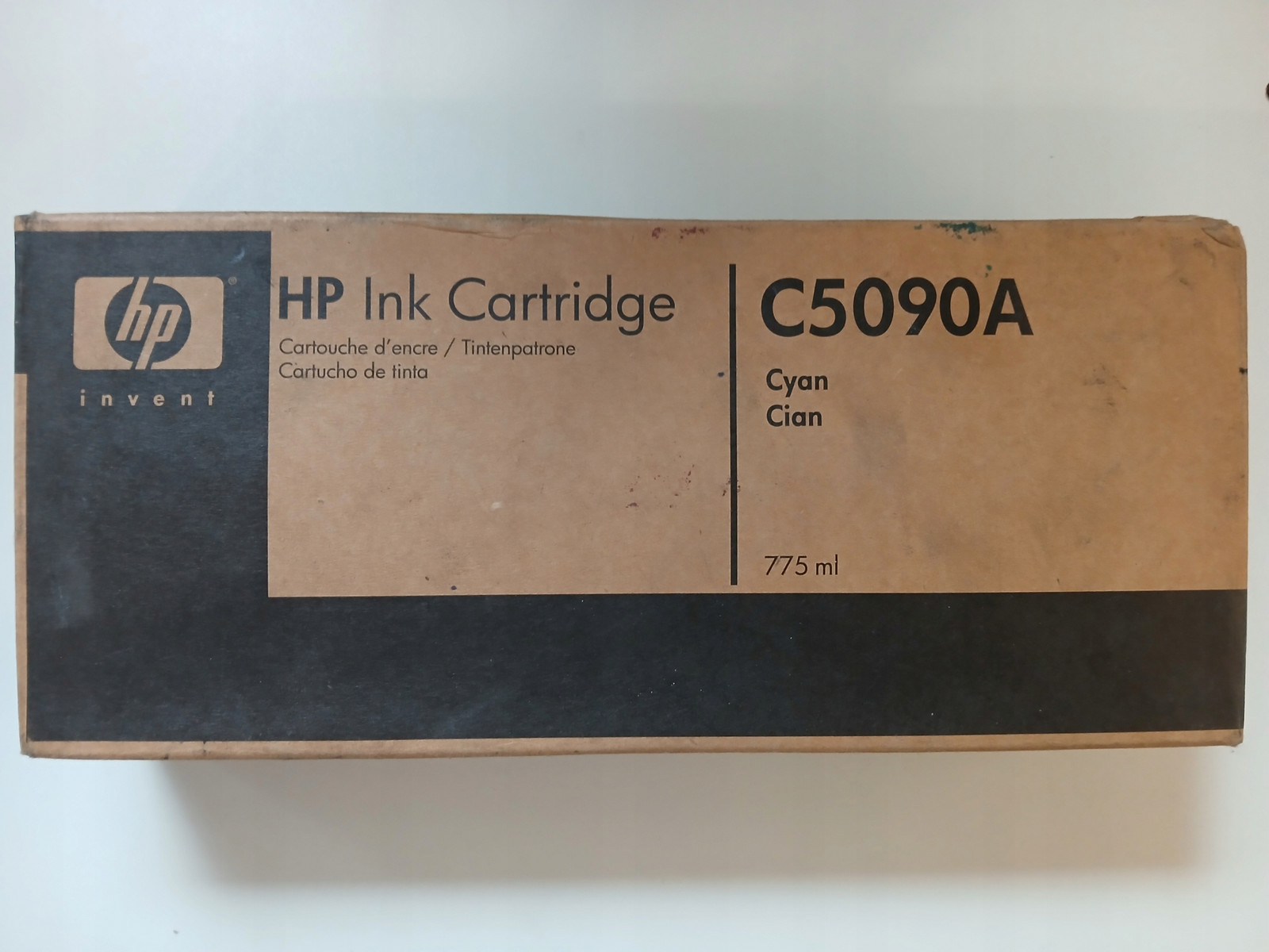 Inkoust Hp C5090A Cyan Originál 775 Ml