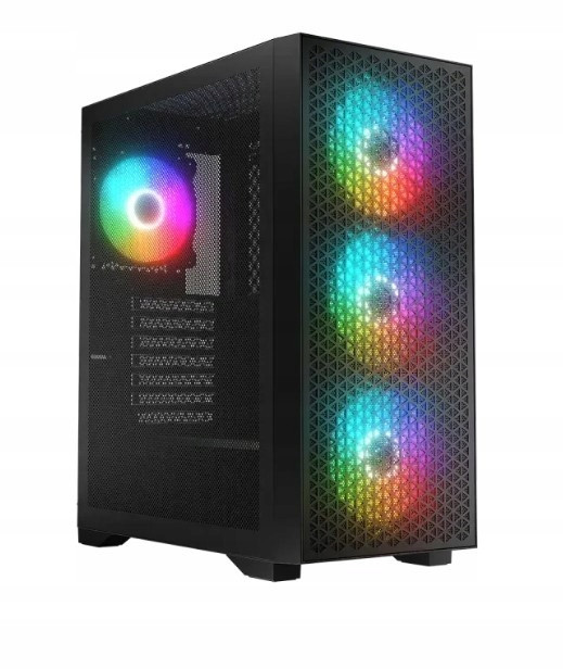 Logic Concept Skříň Dart Pro Argb Midi černá