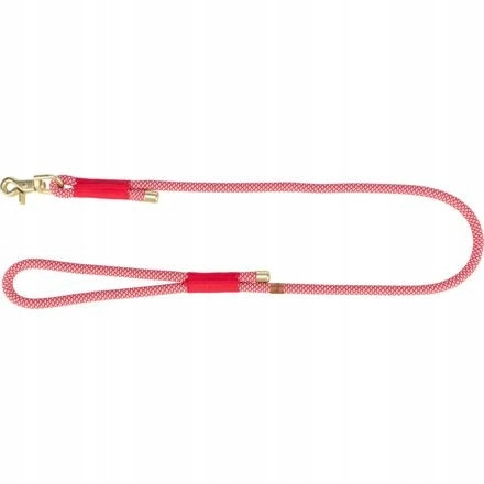 Trixie Soft Rope kulaté tkané vodítko, červená/krémová