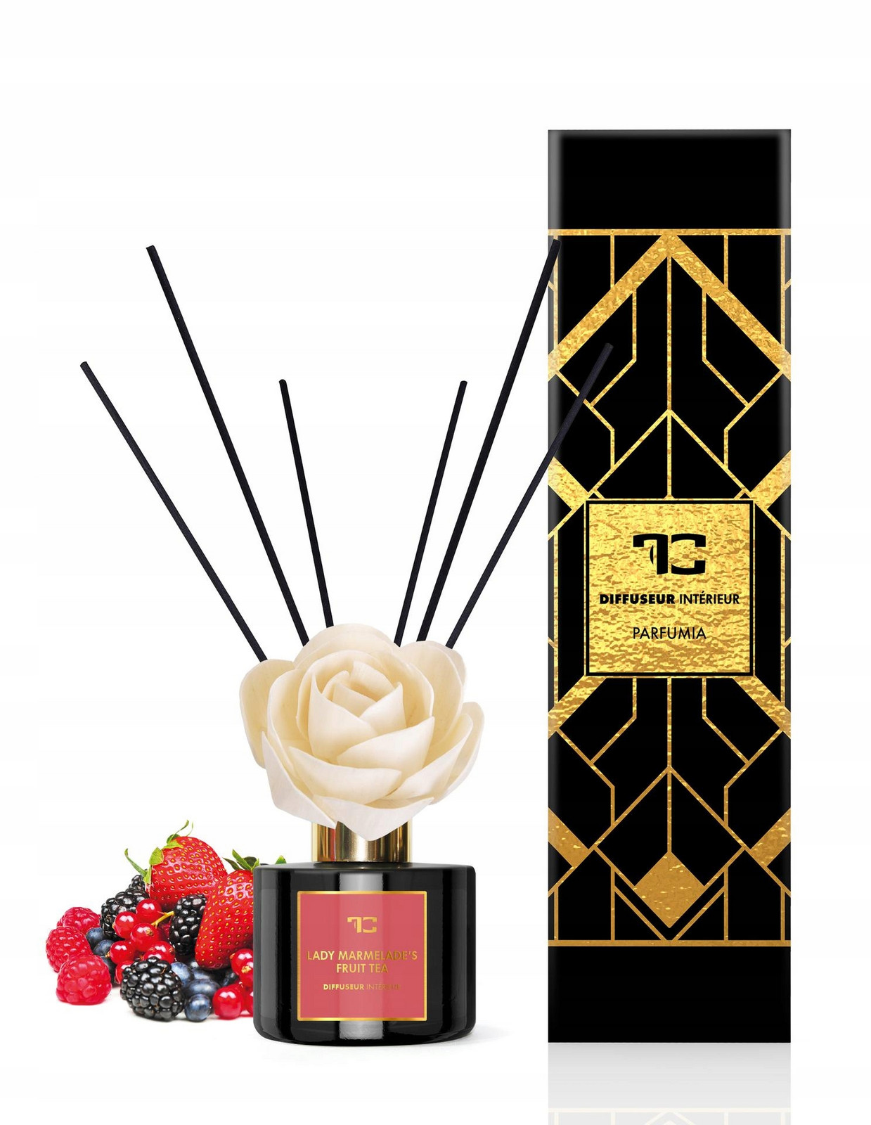 Dedra 200 ml difuzér Flow tyčinky, Lady Marmelade's, Parfumia