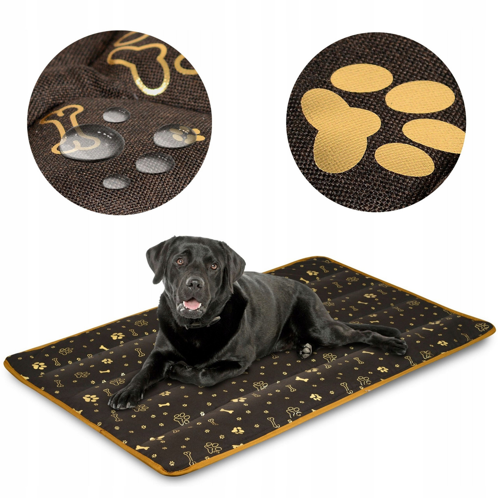 pelíšek Pro Psa Podložka 100x70cm Voděodolný Roz L