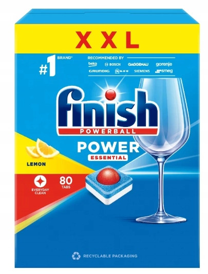 Finish Powerball 80TABS Modrá