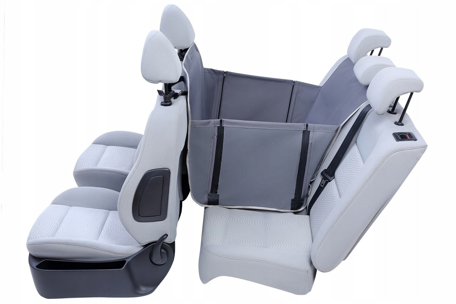 automobilová podložka pro psa Kardimata Anti Slip Popelavá 90 cm