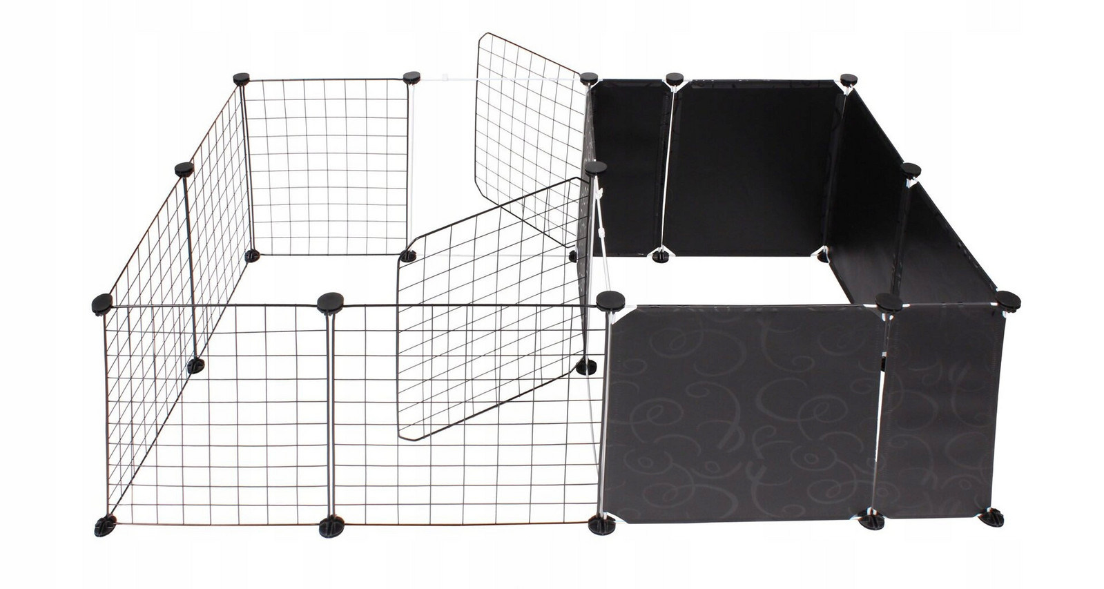 Azor ohrádka pro zvířátka černá 1 ks