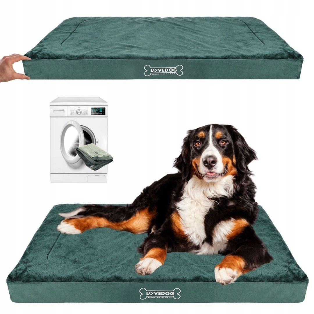 Pelíšek Ortopedické Matrace pro psa XXL 120x90 Velké Potah Postel Matrace