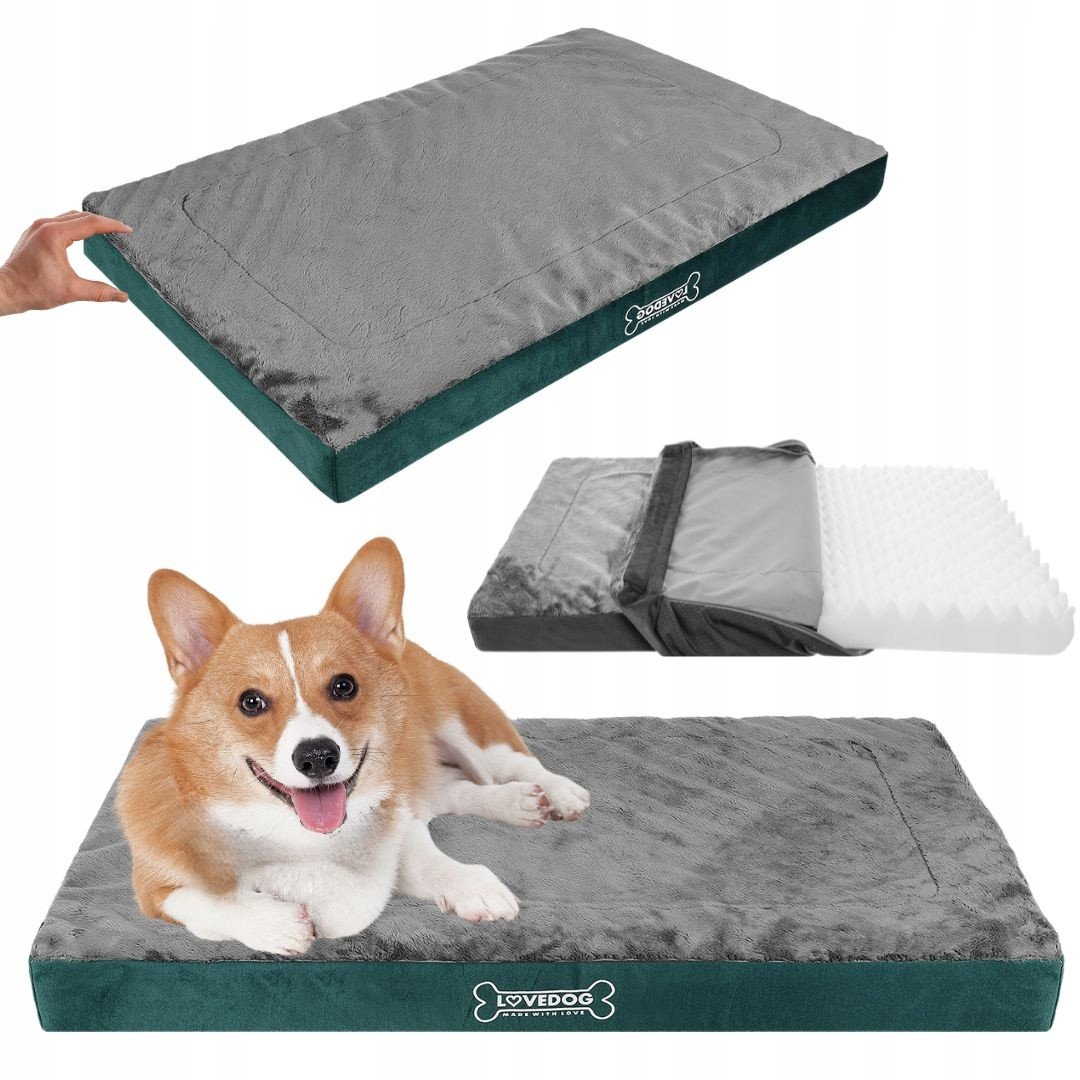 Pelíšek pro psa Matrace M 70x55 Matrace Měkké Potah Postel