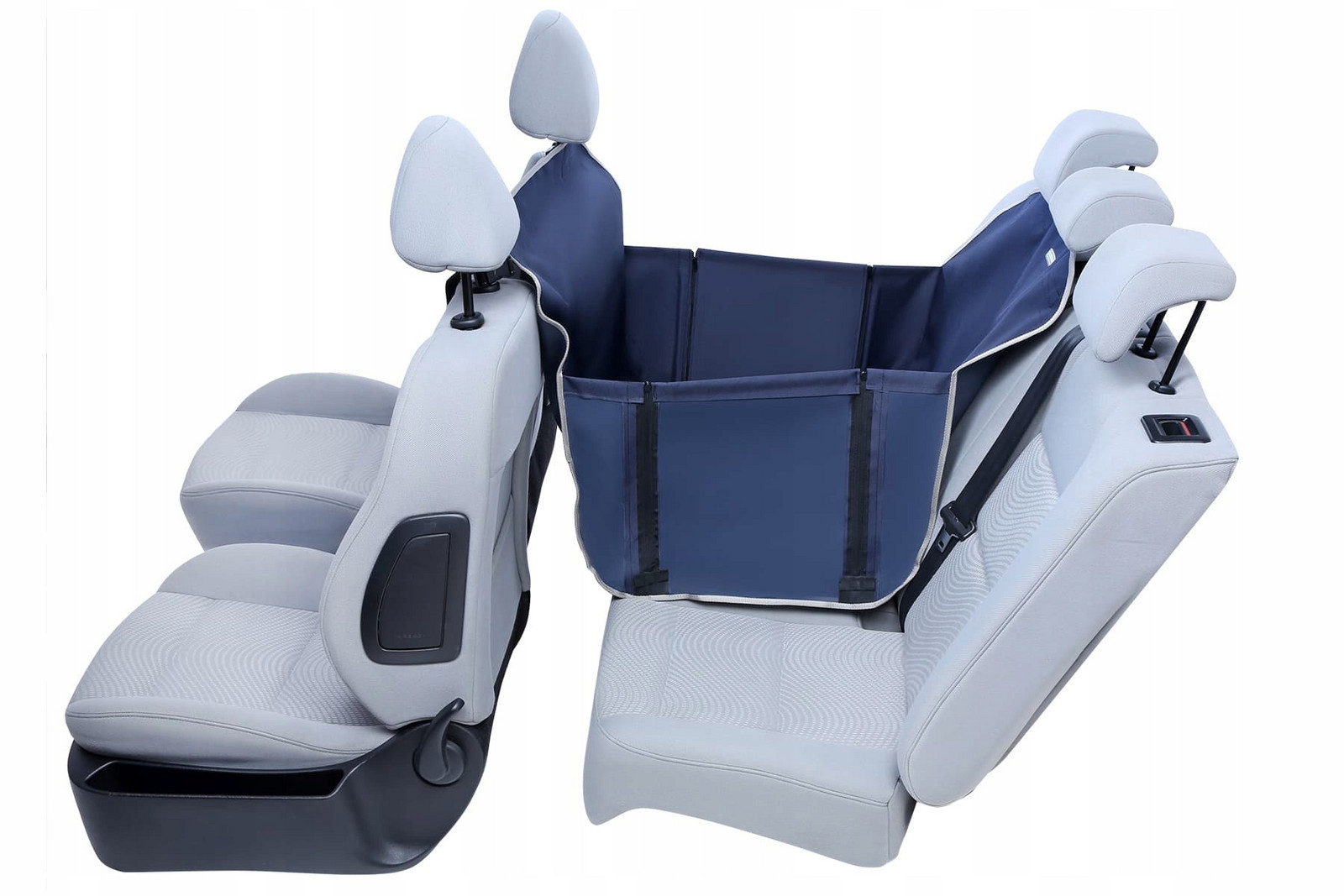 automobilová podložka pro psa Kardimata Anti Slip Tmavě Modrá 80 cm