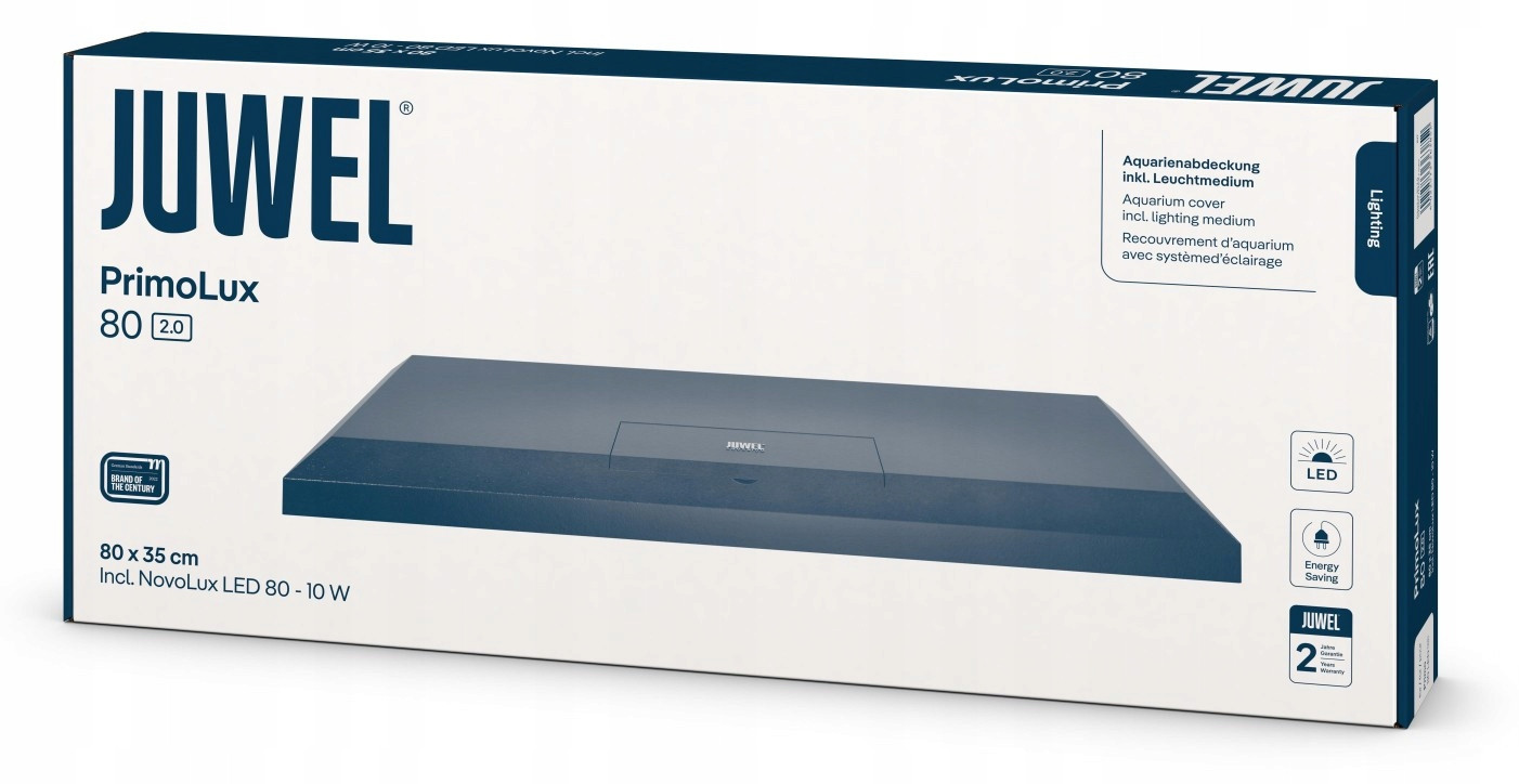 Juwel PrimoLux 80 2.0 černý Kryt 80x35 cm Led 10,5W