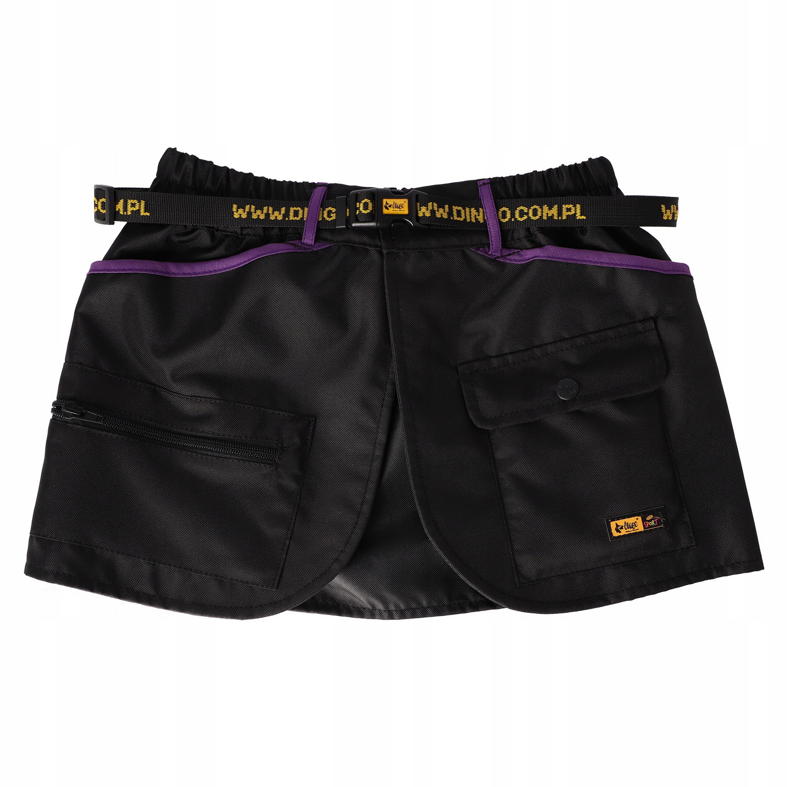 Dingo Tréninkový pás 4 Fun velikost M černá/fialová