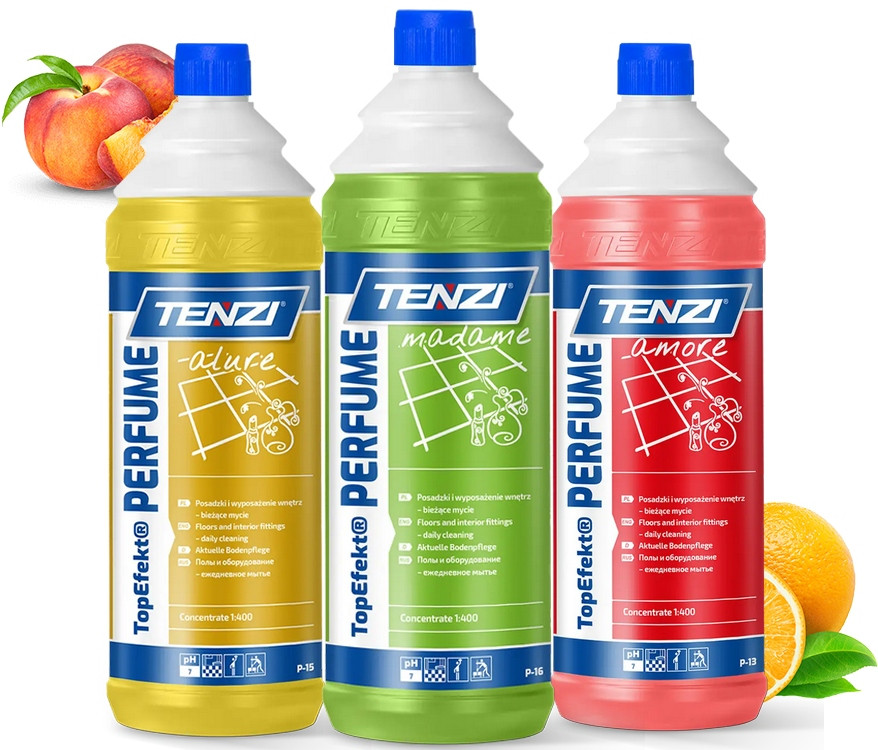 Tenzi Sada tekutých přípravků na podlahy Amore Alure Madame Perfume Koncentráty 3L