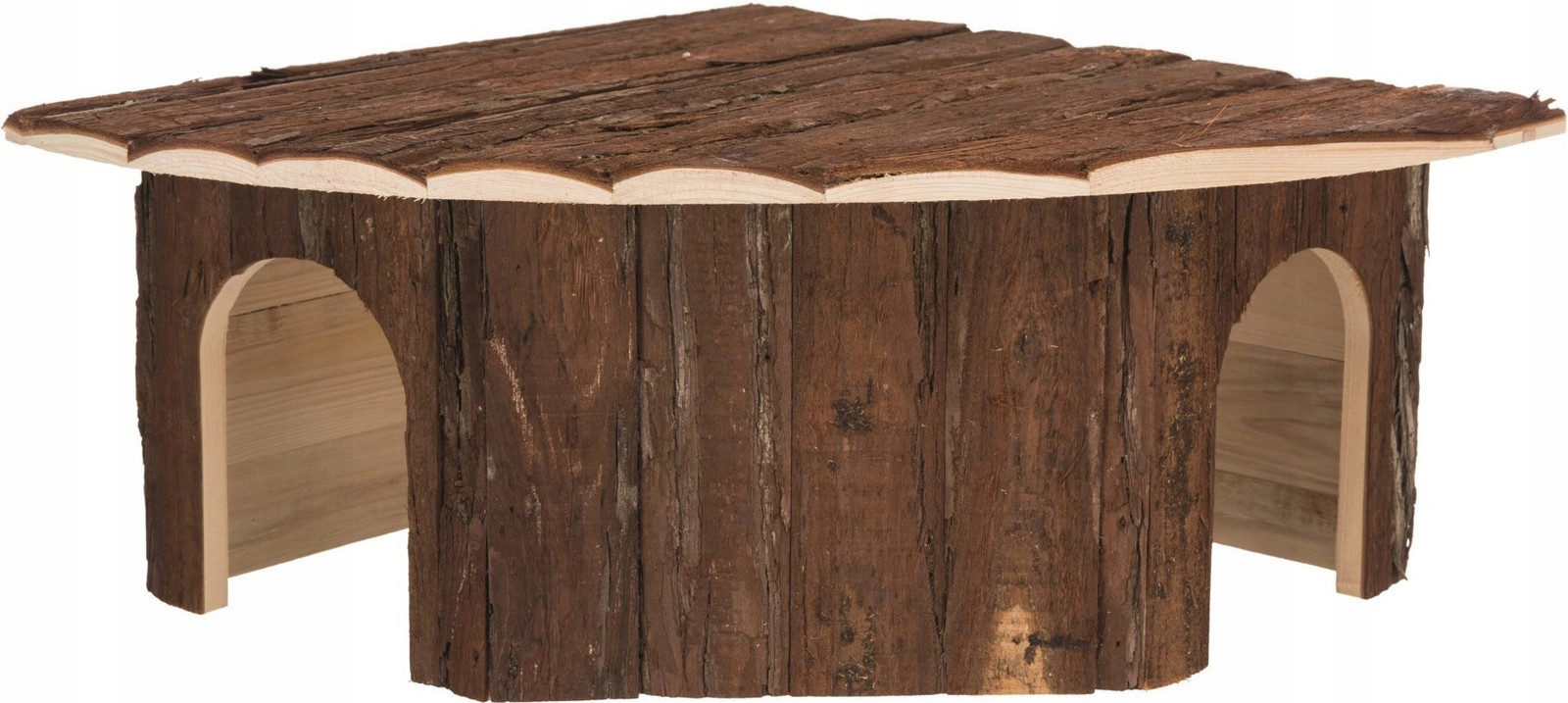 Trixie Rohový domek Natural Living Jesper 52x18x37/37 cm