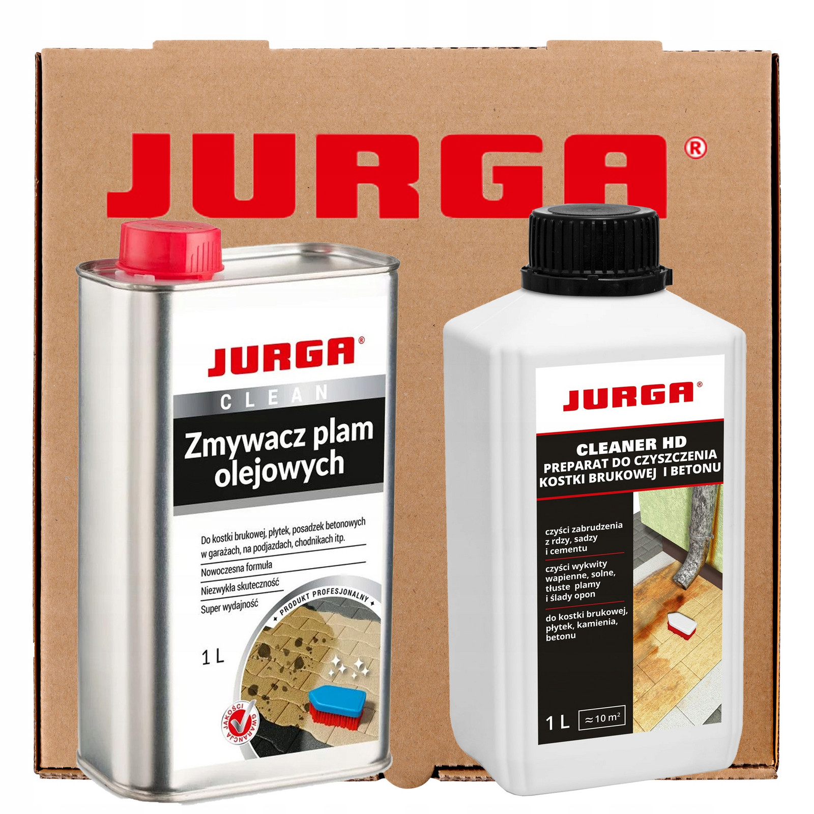 Čistič olejových skvrn 1 l čistič Hd 1 l Silný tekutý čistič dlažebních kostek