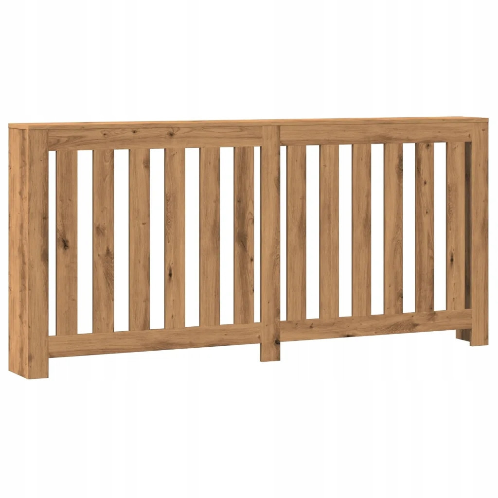 Kryt na radiátor, dub artisian, 175 x 20 x 82 cm