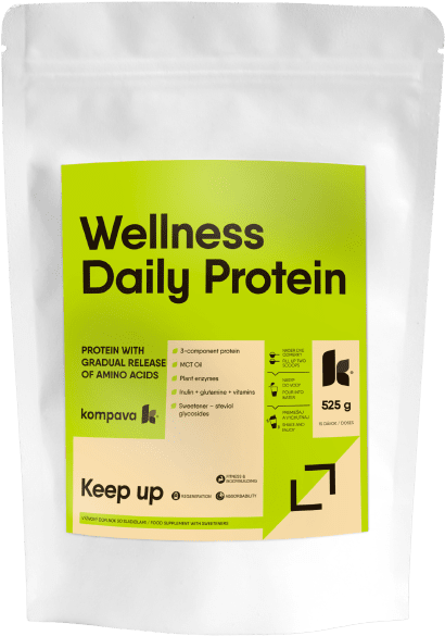 KOMPAVA Protein Wellness Daily Protein 65%  - natural 525 g