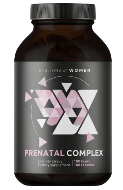BRAINMAX Prenatal Complex, komplex vitamínů pro těhotné ženy 180 kapslí