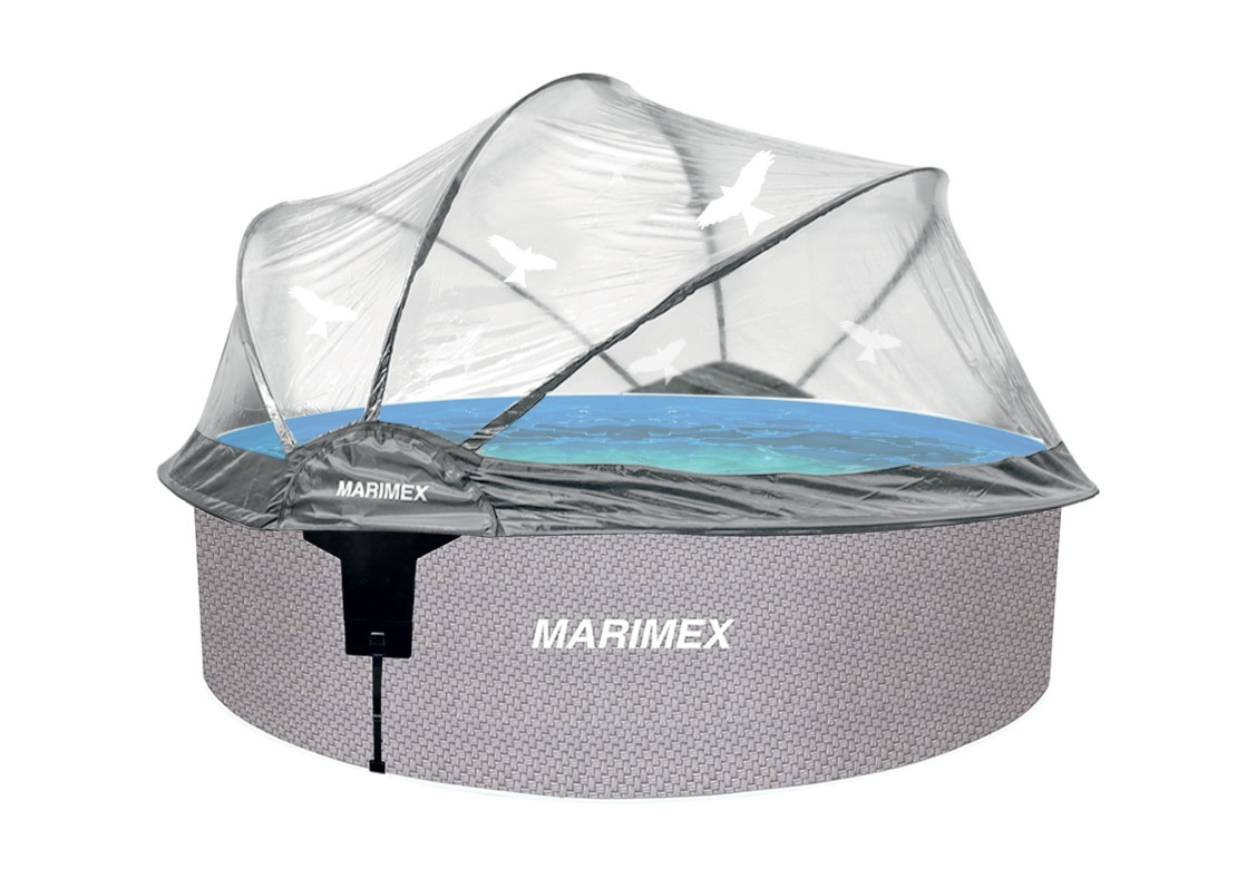 Zastřešení Marimex Pool House Control - 4,57 m pro bazény s ocelovou stěnou