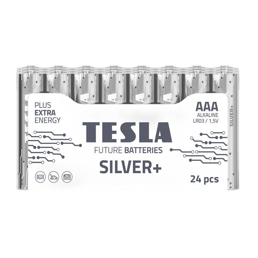 Baterie Tesla AAA Silver+ Multipack 10 ks LR03