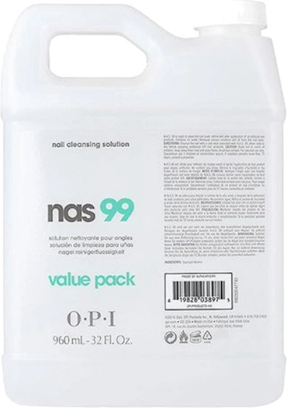 OPI Čisticí roztok pro nehtovou manikúru NAS 99 (Nail Cleansing Solution) 960 ml