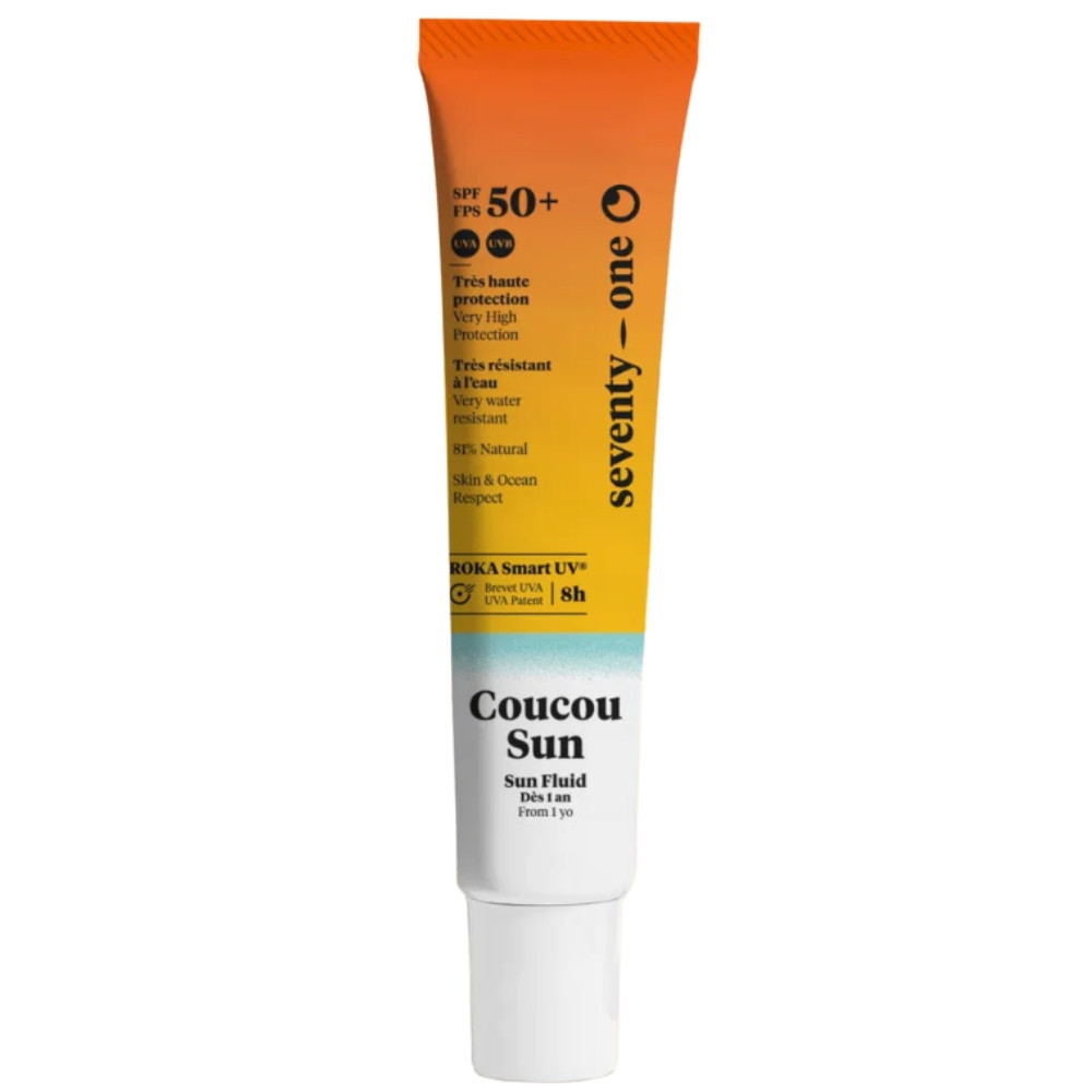 SeventyOne Ochranný pleťový fluid SPF 50+ Coucou Sun (Sun Fluid) 40 ml