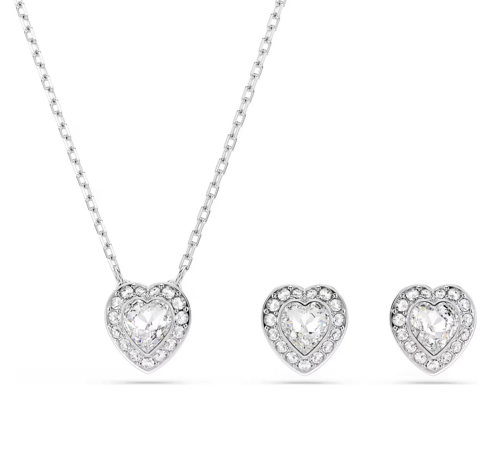 Swarovski Půvabná sada šperků Ariana Grande x Swarovski 5720849 (náhrdelník, náušnice)