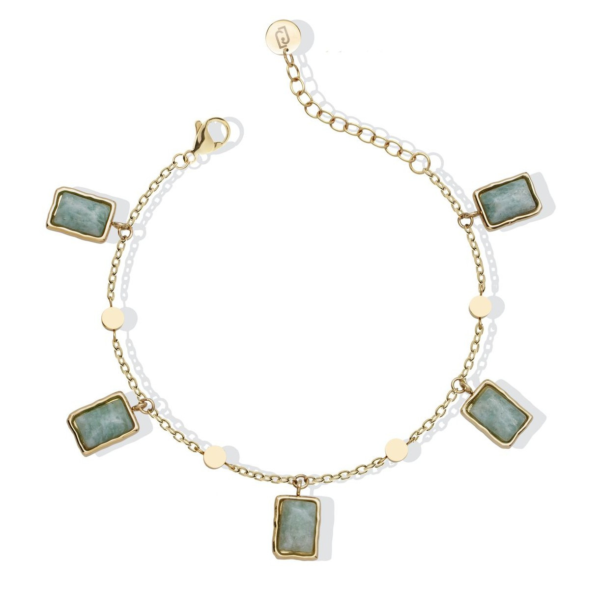 Liu Jo Půvabný ocelový náramek s přívěsky LJ2859