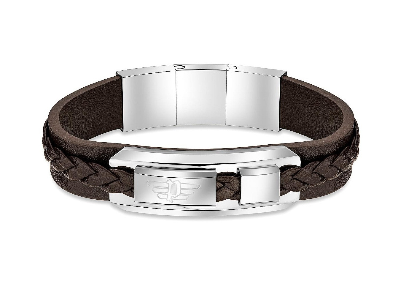 Police Fashion kožený náramek Valorious PEAGB2120324