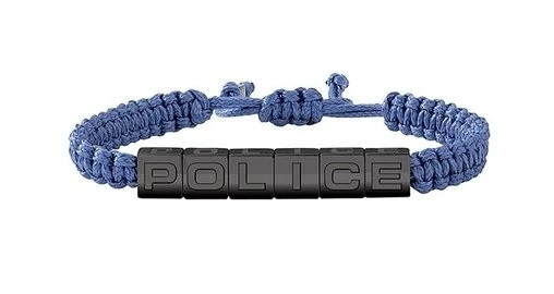 Police Modrý textilní náramek Rackwick PJ26453BSUN02