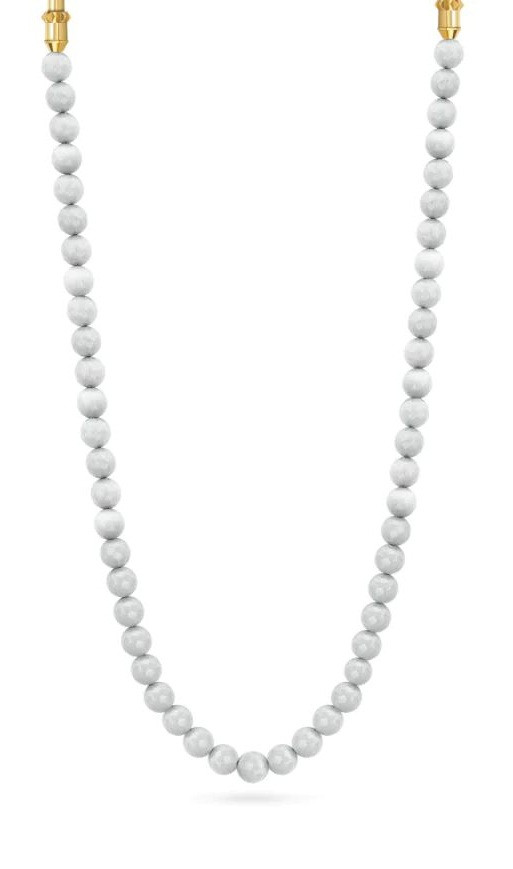 Police Bílý korálkový náhrdelník z pryskyřice PEJLN2103904