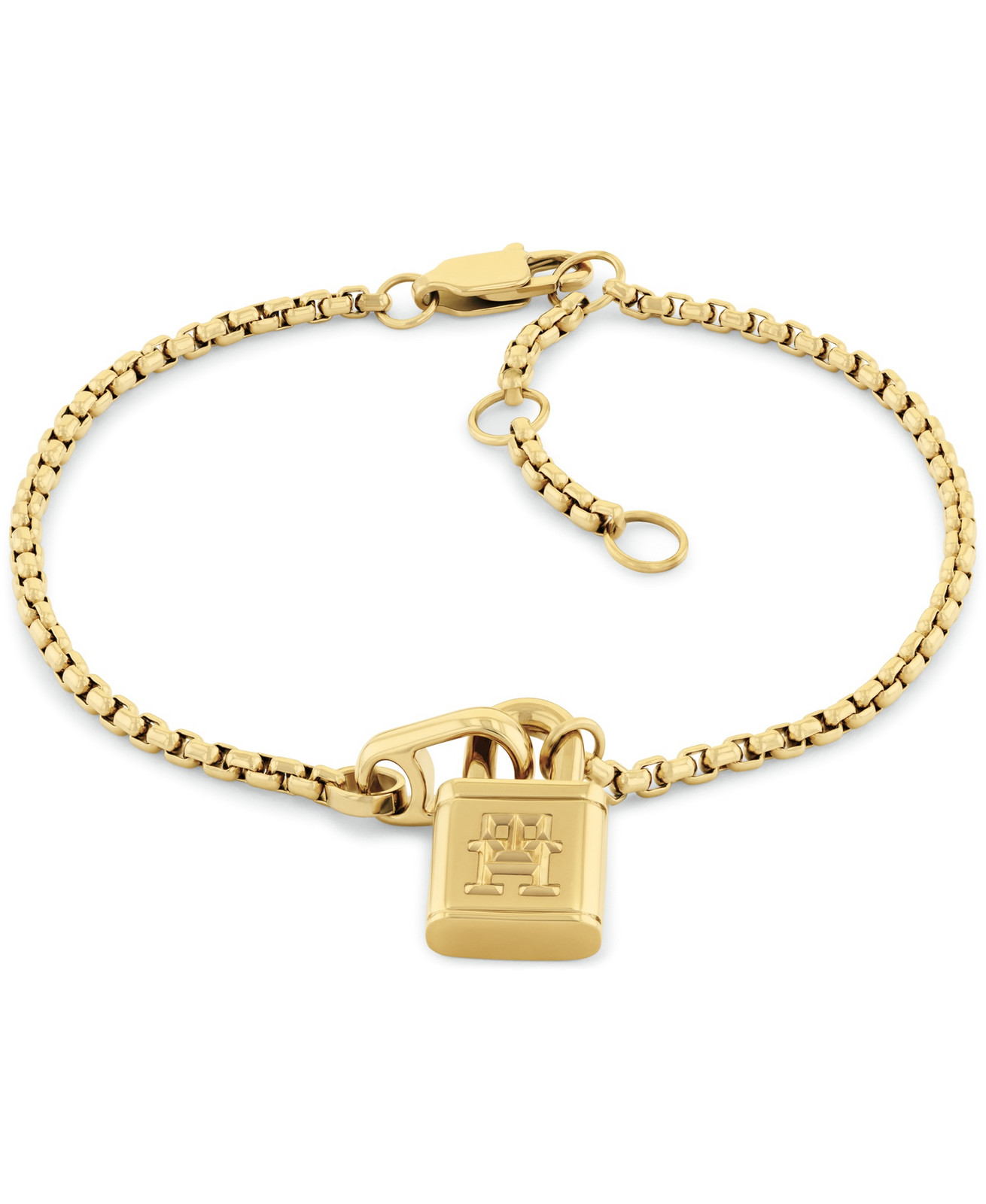 Tommy Hilfiger Pozlacený náramek pro ženy American Icon 2780943