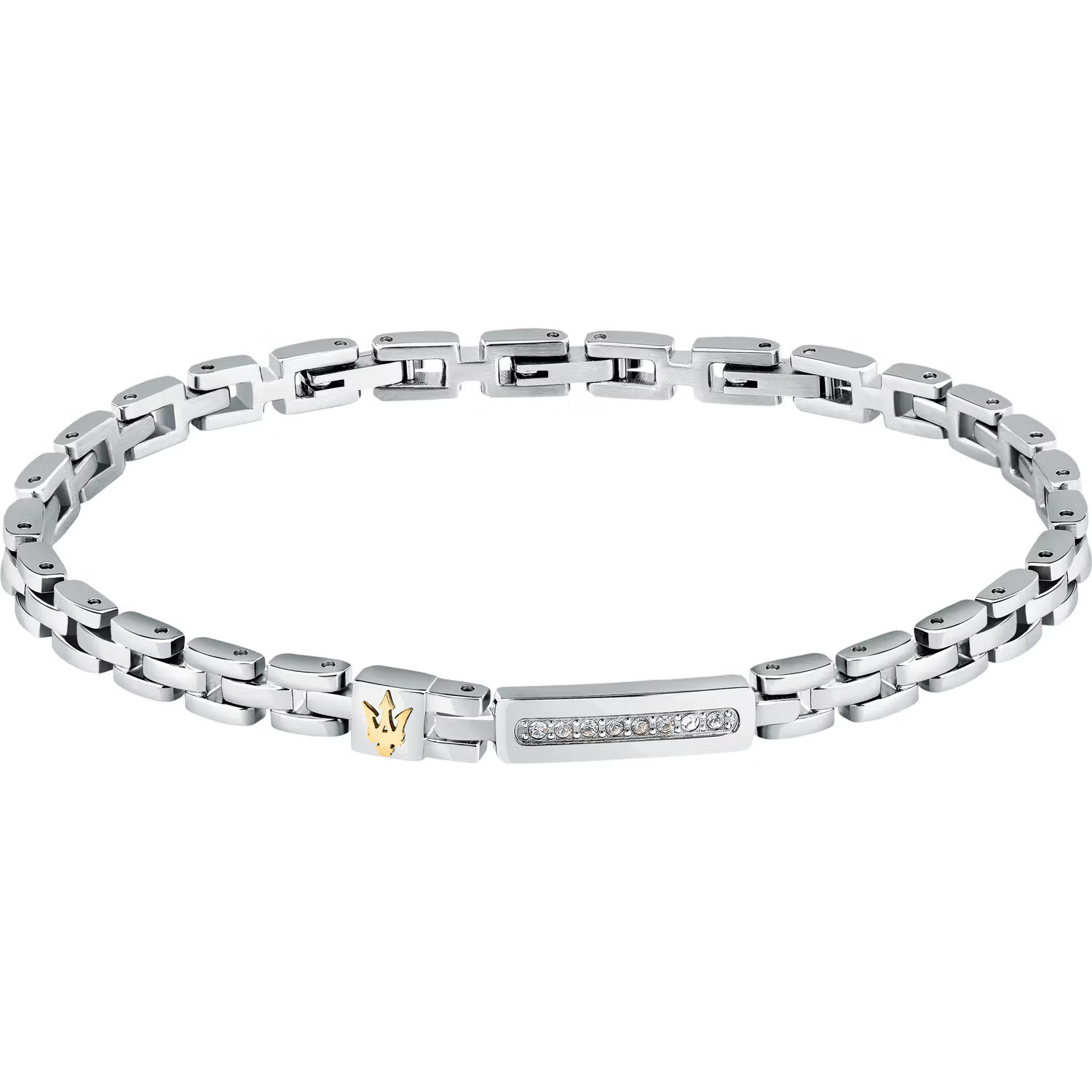 Maserati Pánský ocelový náramek Iconic JM324AVD54