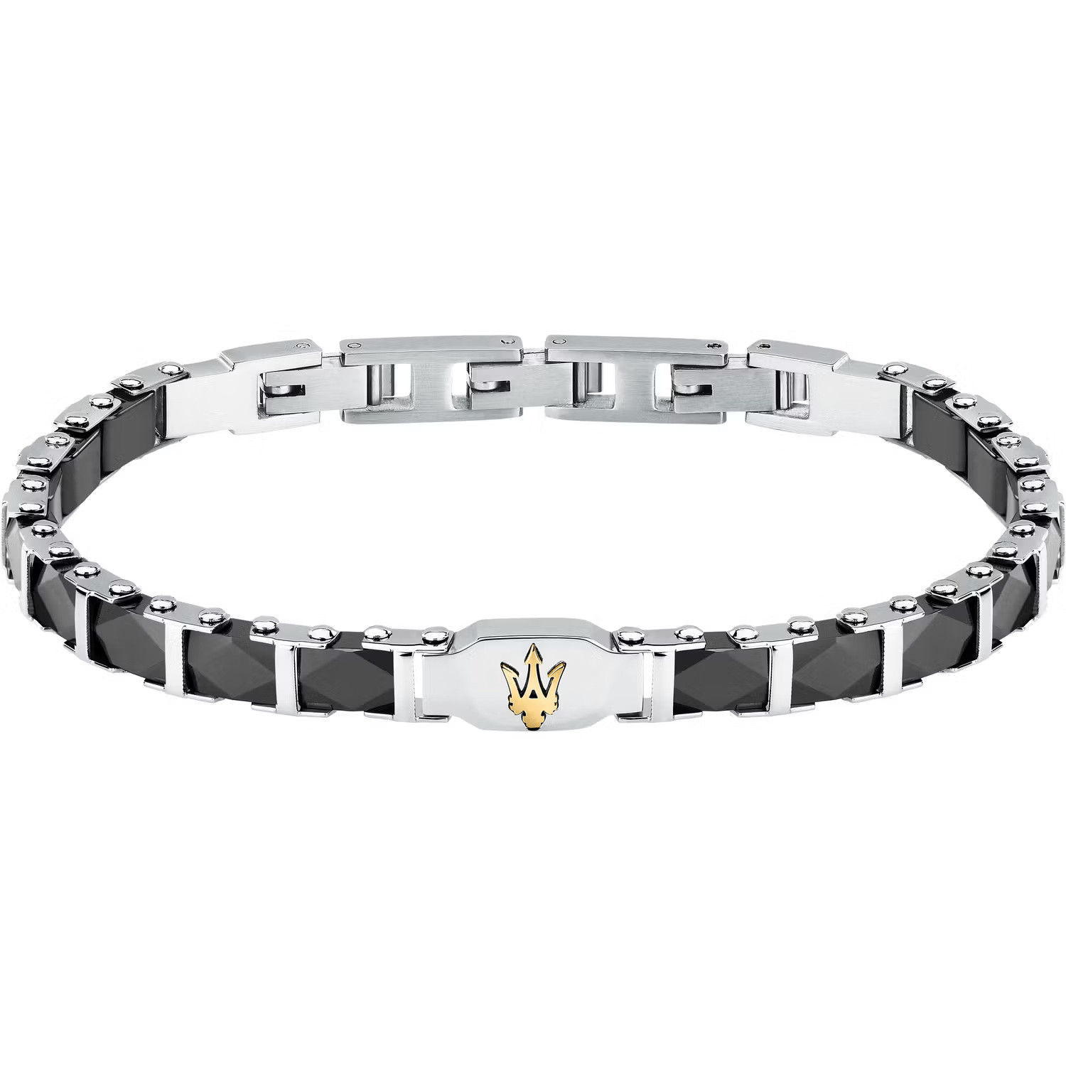 Maserati Pánský ocelový náramek Ceramic JM424ATZ44