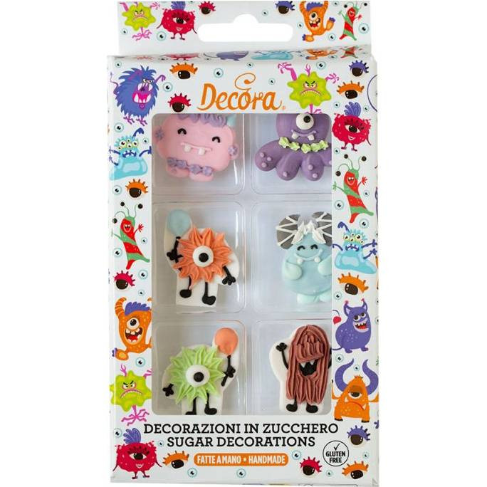 Cukrová dekorace příšerky - Decora