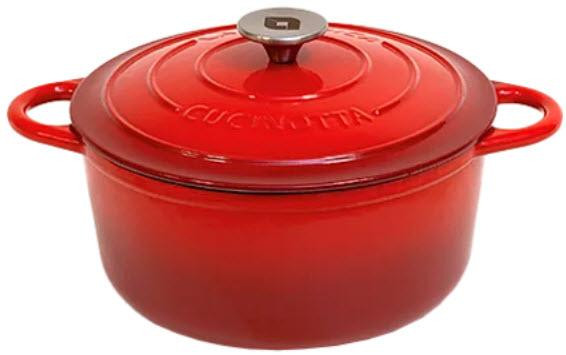 Litinový hrnec CUCINOTTA TONDA kulatý - malý 24 cm, 4 l 7019000