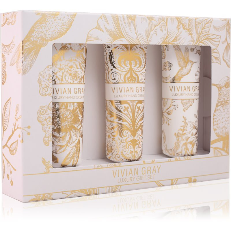 Vivian Gray Velvet White dárková sada na ruce
