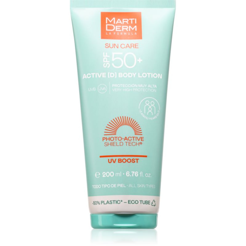 MartiDerm Sun Care Active D Body Lotion opalovací krém na tělo SPF 50 200 ml