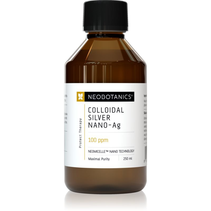 Neobotanics Colloidal Silver Nano-Ag 100 ppm tonikum s koloidním stříbrem 250 ml