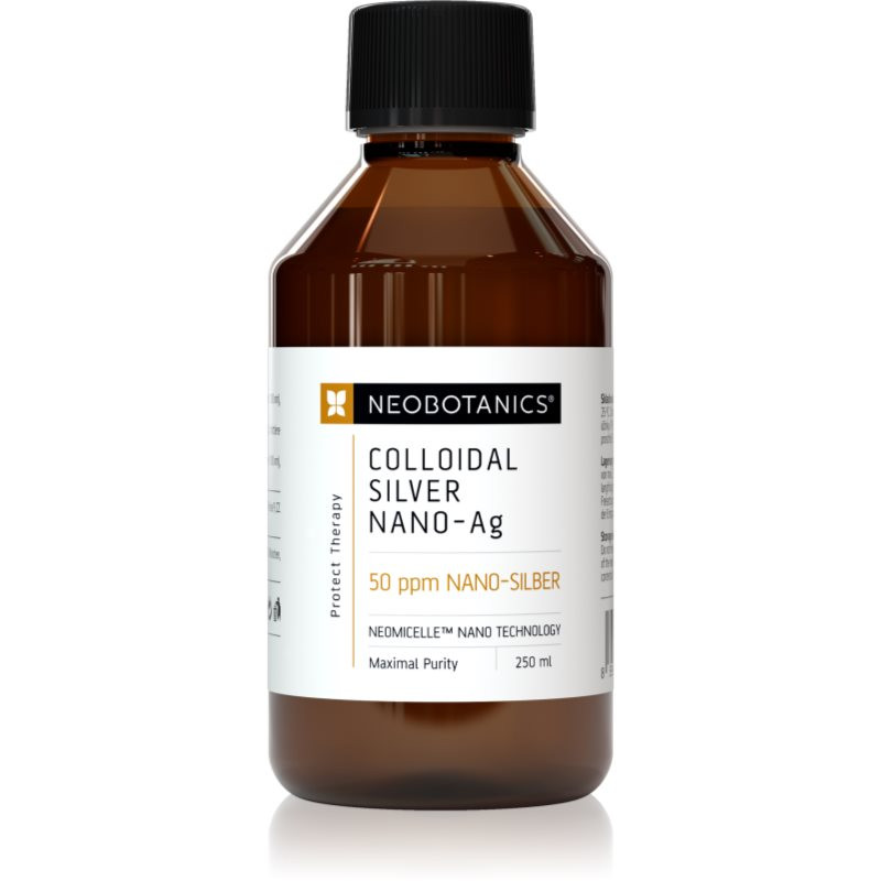 Neobotanics Colloidal Silver Nano-Ag 50 ppm tonikum s koloidním stříbrem 250 ml