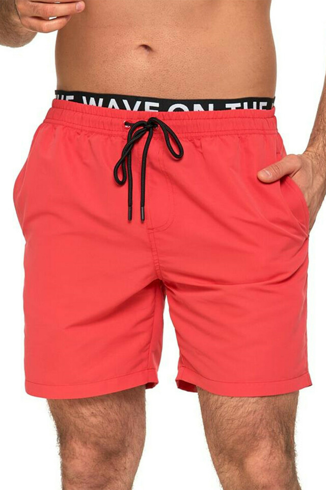 Pánské plavky KSZ2600-002 červené - Moraj - XXL