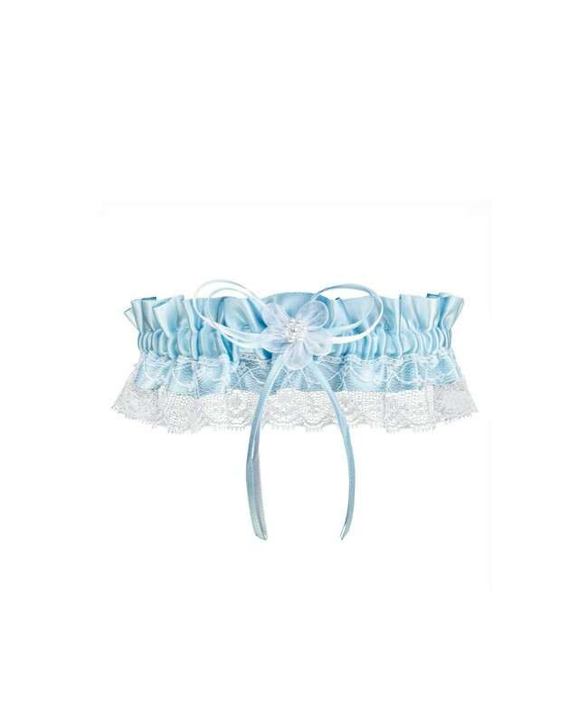 Julimex PW 30 Avignonský podvazek - univerzální - modro-bílá