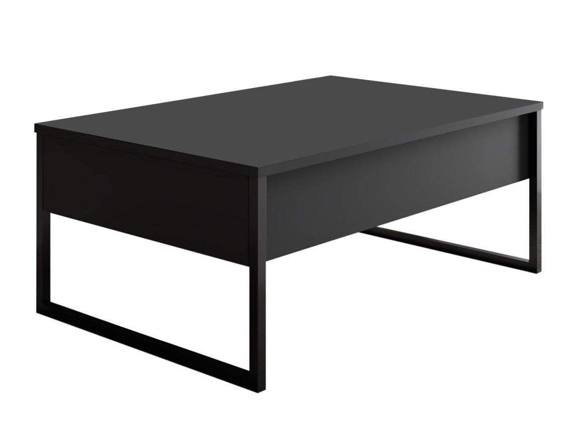 Konferenční stolek BILLY, antracit/černá - II. jakost, POUZE OSOBNÍ ODBĚR