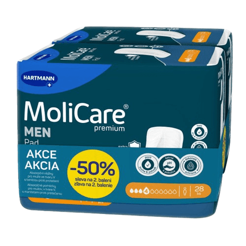 MoliCare Men 4 kapky Duopack 2x14ks