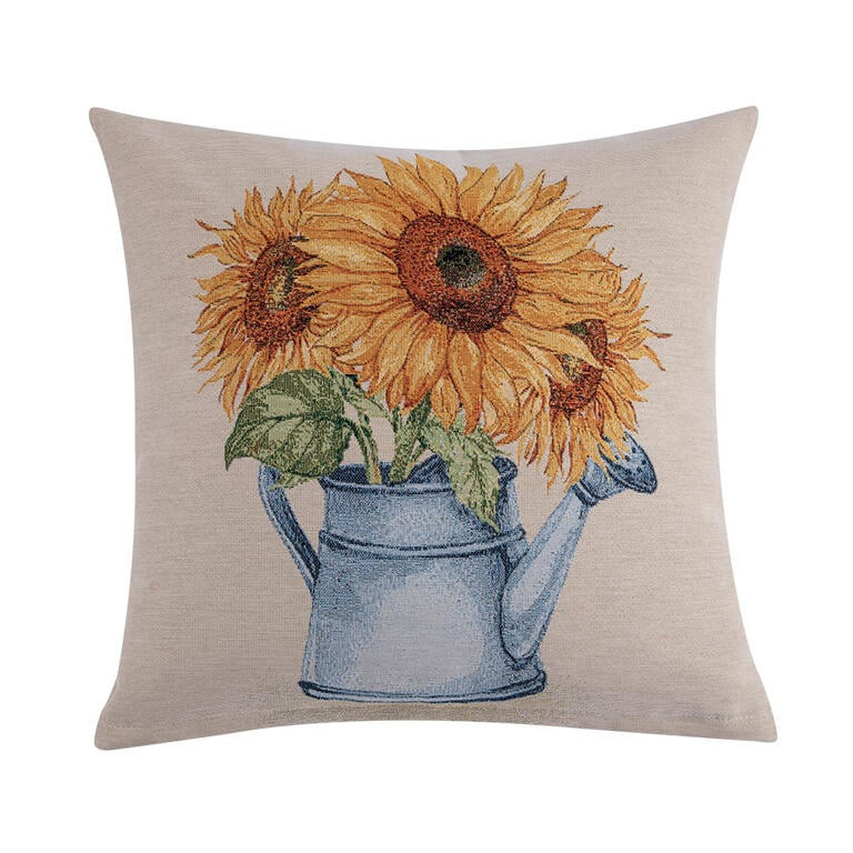 Gobelínový povlak na polštářek SLUNEČNICE 45 x 45 cm
