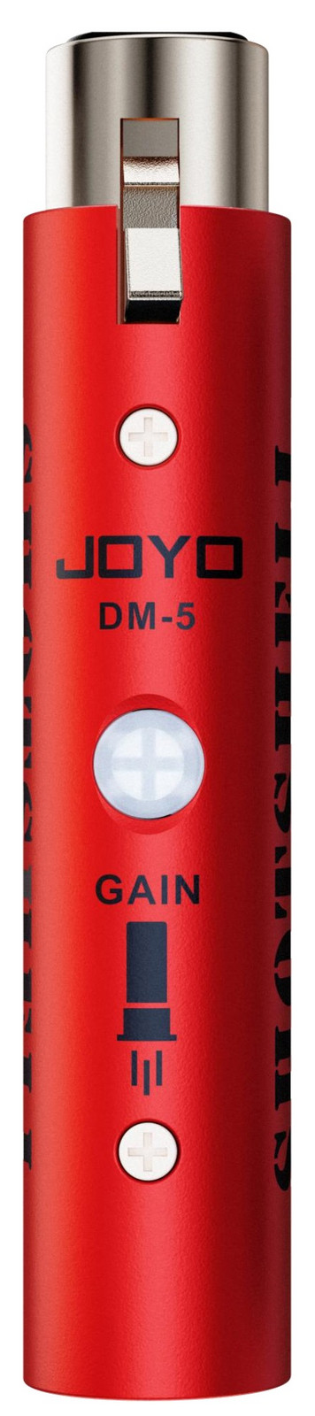 Joyo DM-5 Shotshell Mic Preamp Red