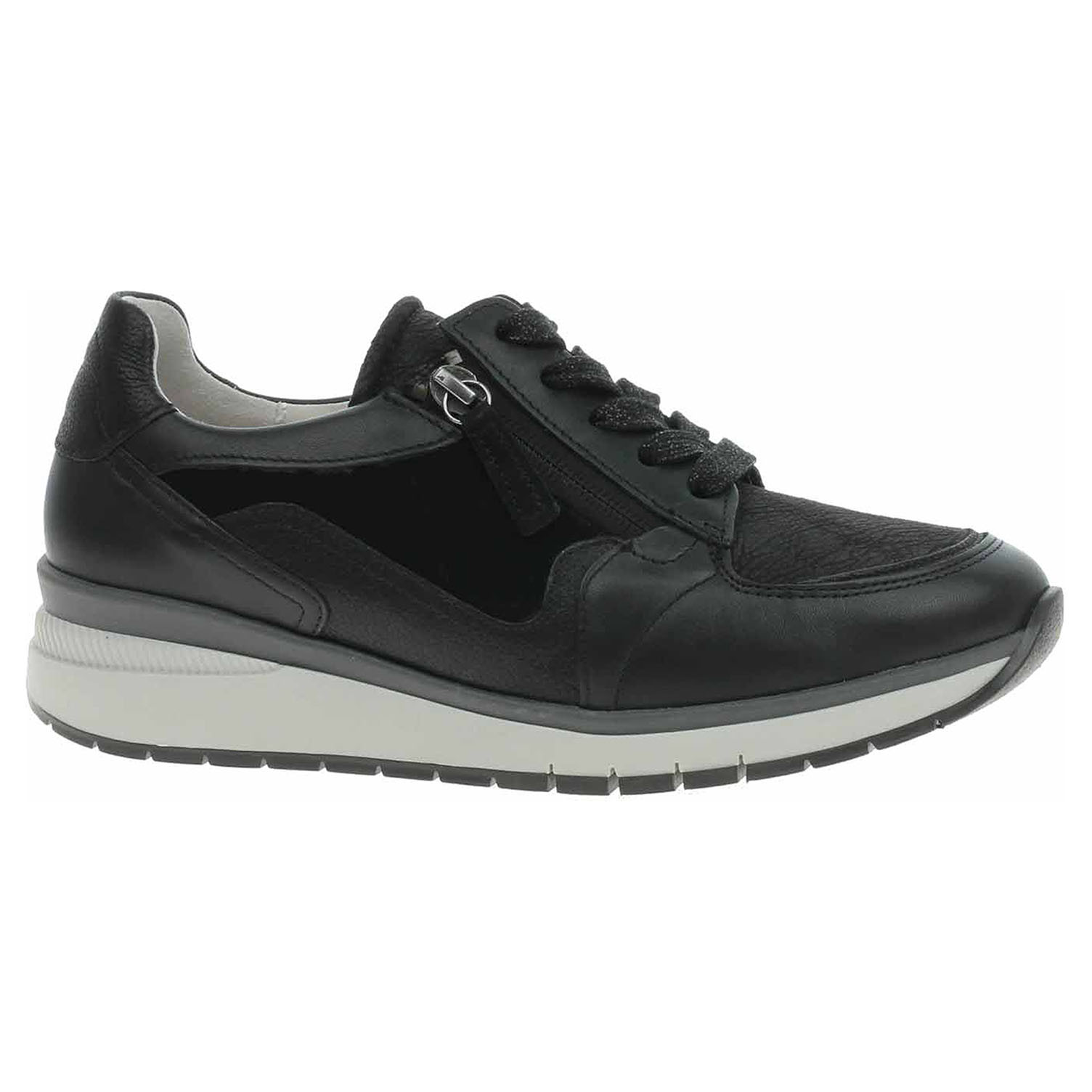 Ecco Dámské polobotky Gabor 66.307.67 schwarz 23101159