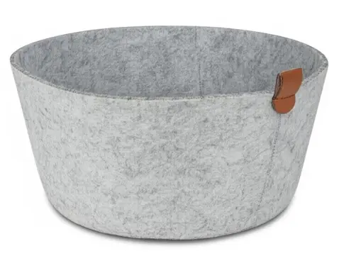 Úložný košík LifeStyle 24 cm, světle šedá