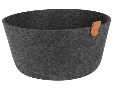 Úložný košík LifeStyle 24 cm, tmavě šedá