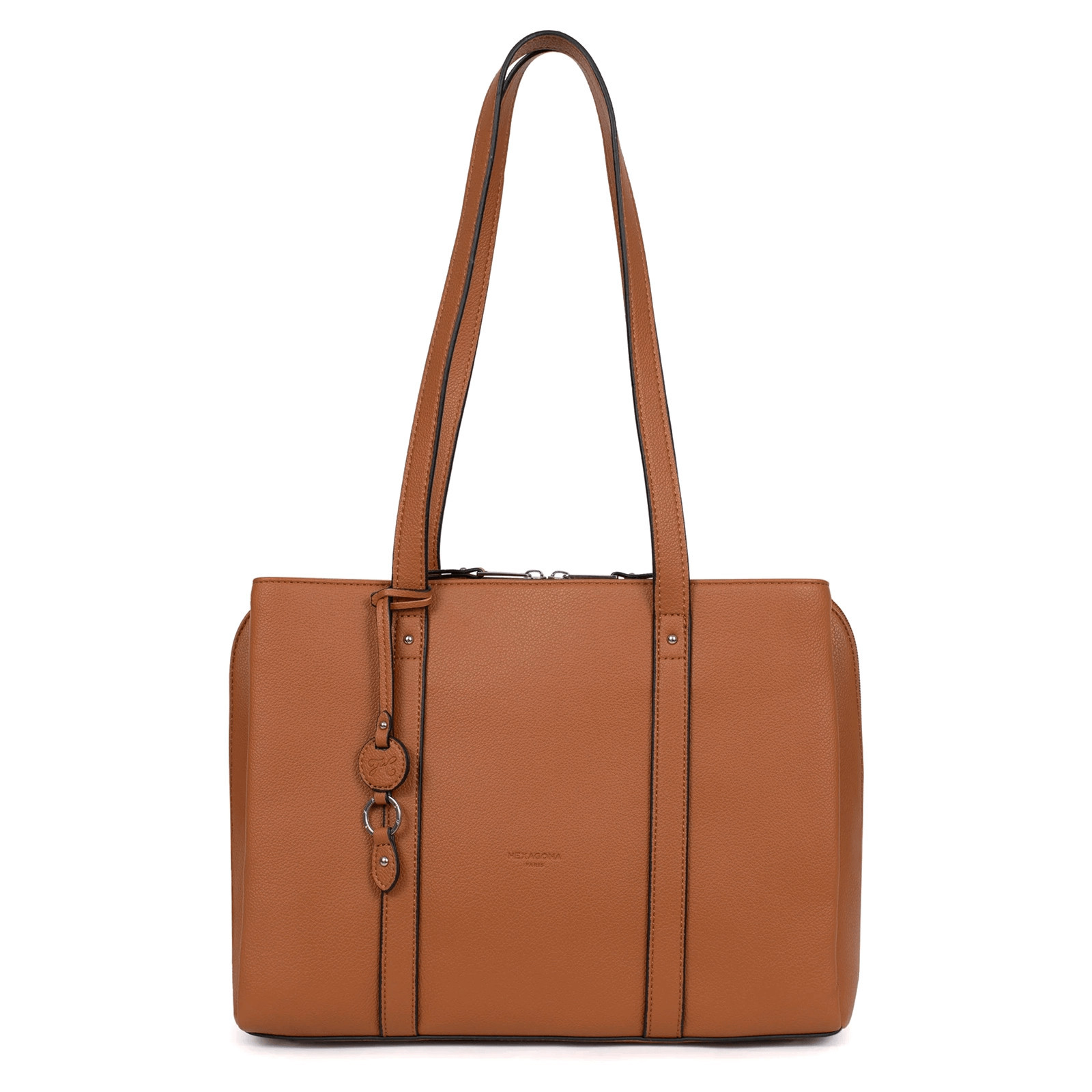 Dámská elegantní kabelka Hexagona Solange - hnědá