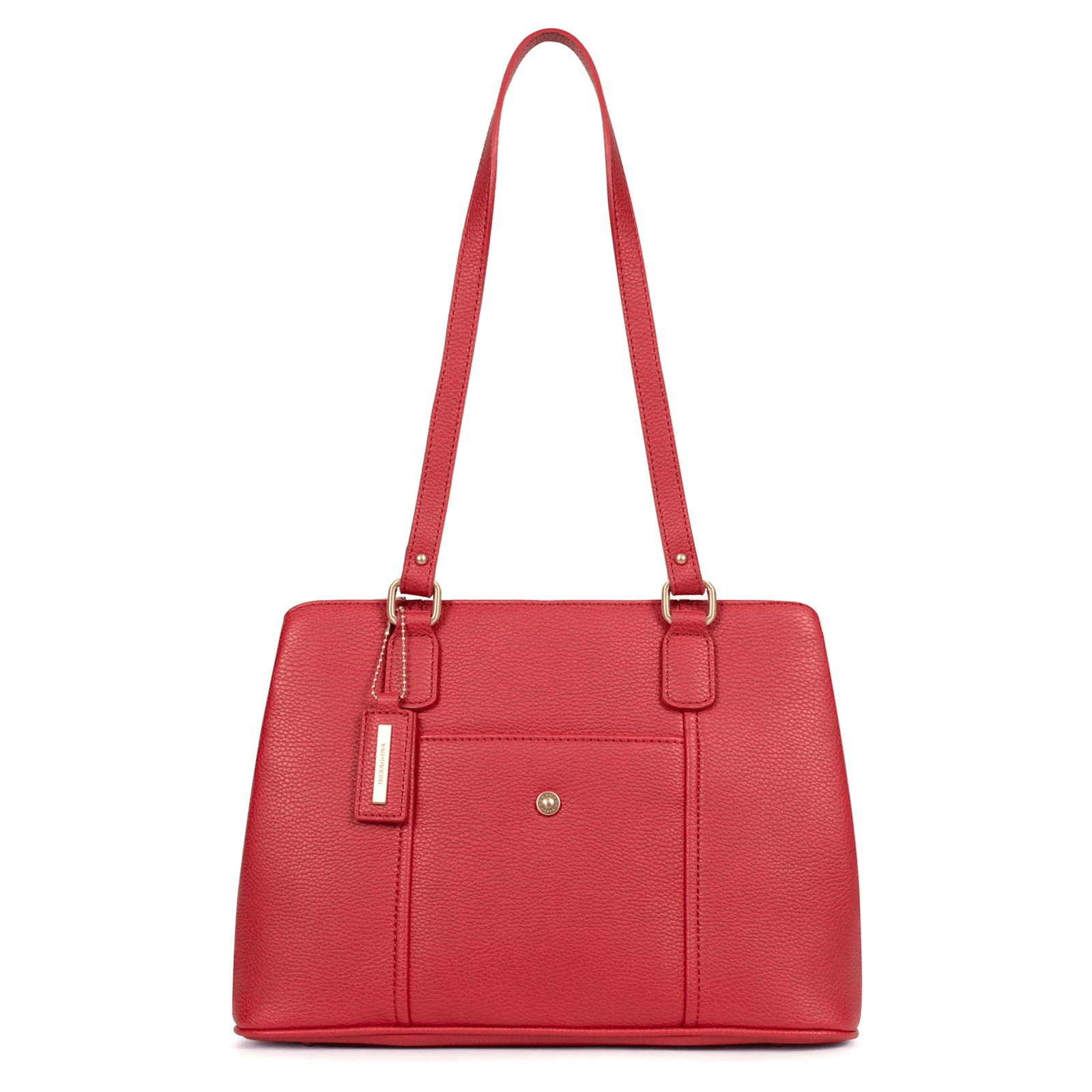 Dámská elegantní kabelka Hexagona Anais - červená